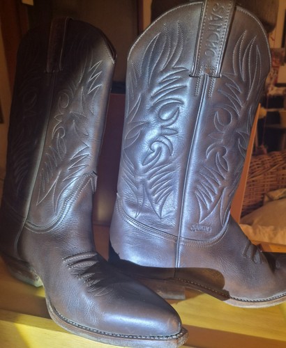 Schöne cowboy lederstiefel - schöne,